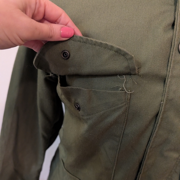 U.S. Marines Green Military Jacket Men's Size XS - Picture 3 of 13